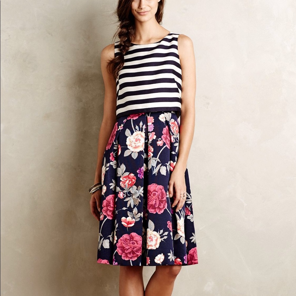 Anthropologie moulinette soeurs dress floral